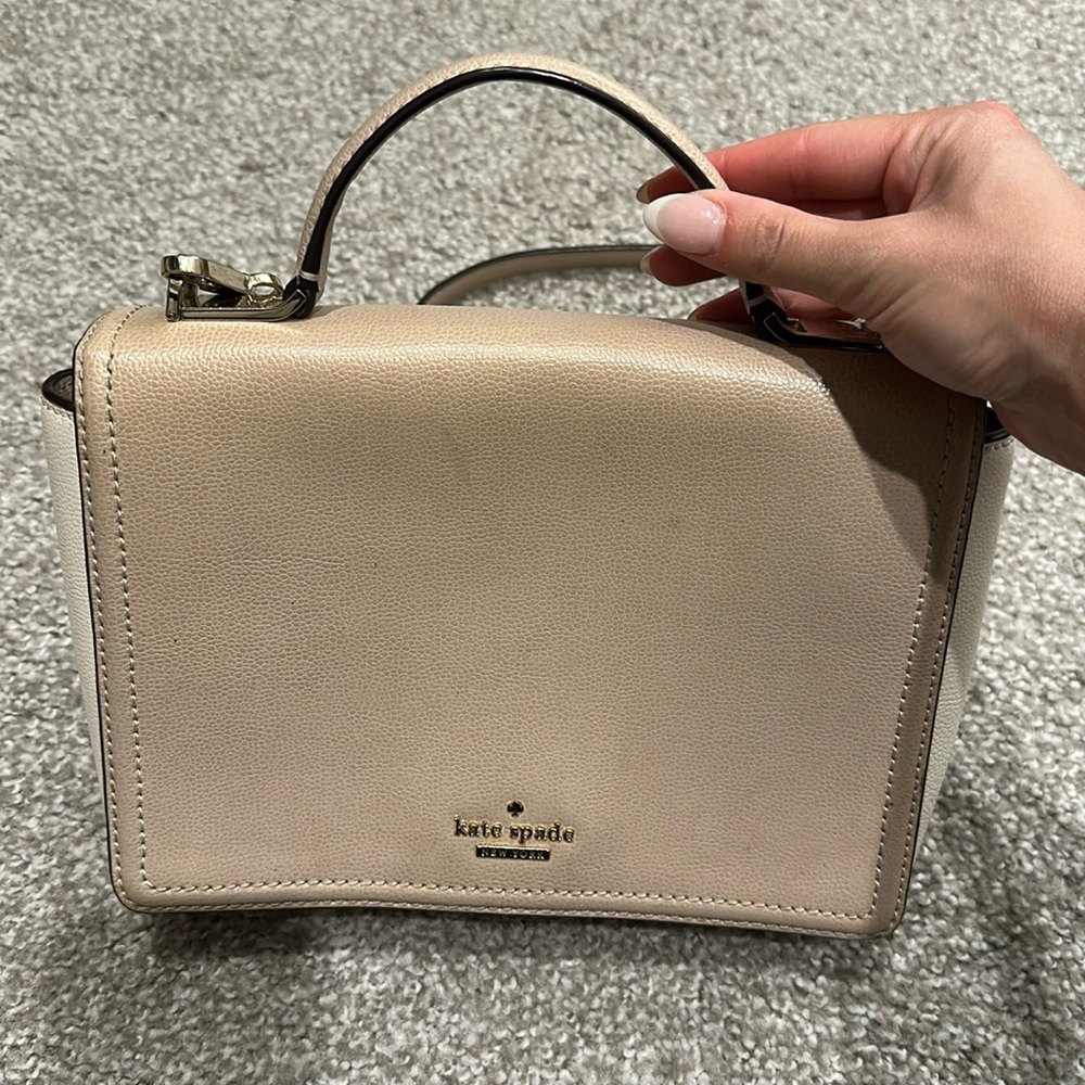 Kate Spade Pink Two Toned Crossbody Bag